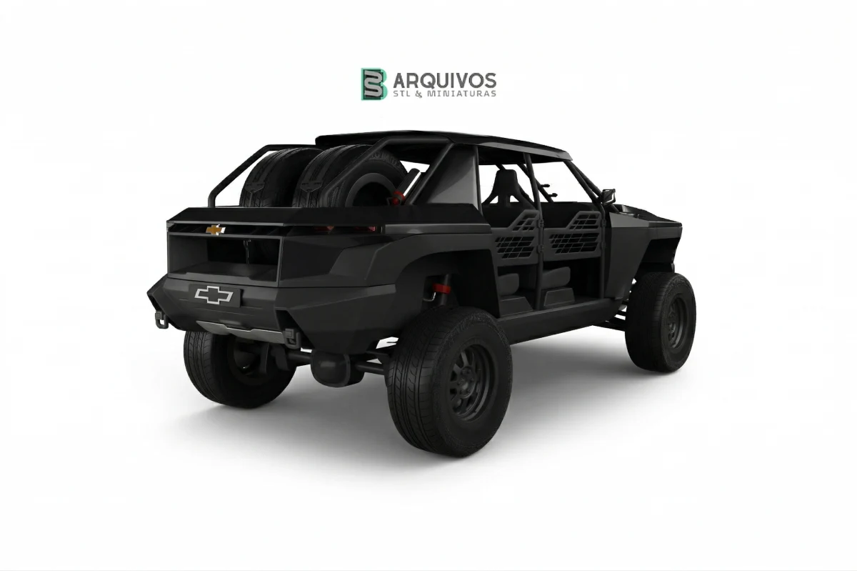 Modelo 3D STL - Chevrolet Beast 2022 — foto 2